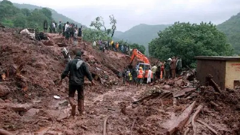 الهند| 23 قتيلًا والعديد من الجرحى جراء انهيارات أرضية في ولاية كيرلا 