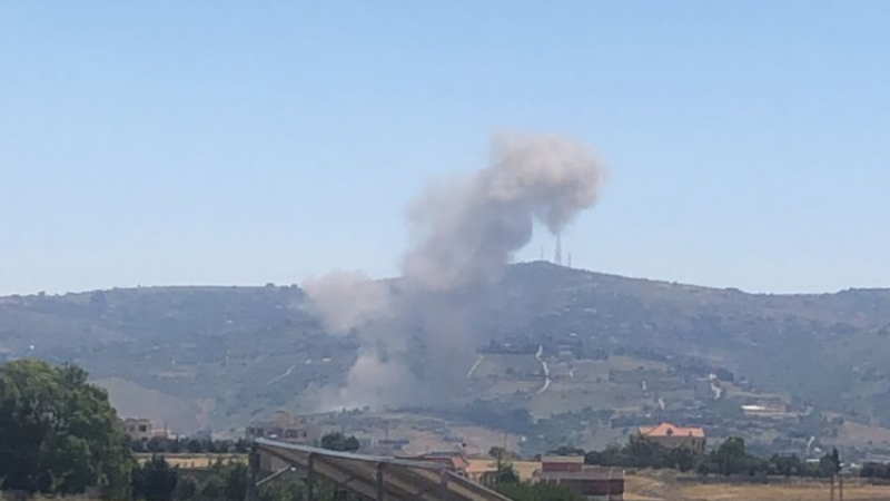 لبنان | قصف مدفعي "إسرائيلي" يستهدف أطراف بلدة زبقين