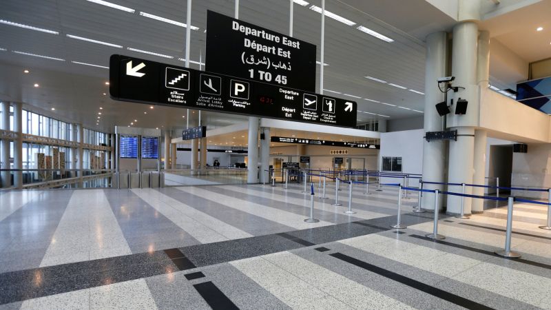 لبنان | أعداد الوافدين عبر مطار بيروت في تموز 2024 فاقت أعداد المغادرين