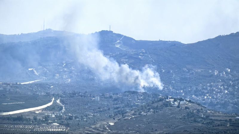  لبنان| العدو الصهيوني يستهدف بلدة كفركلا بقذيفتين فوسفوريتين 
