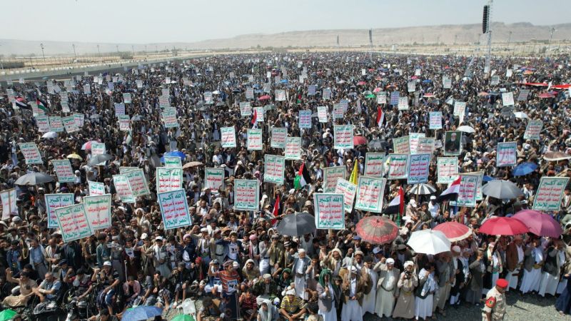 مليونية اليمن تتجدد.. "معركةُ جهاد ومحور واحد"