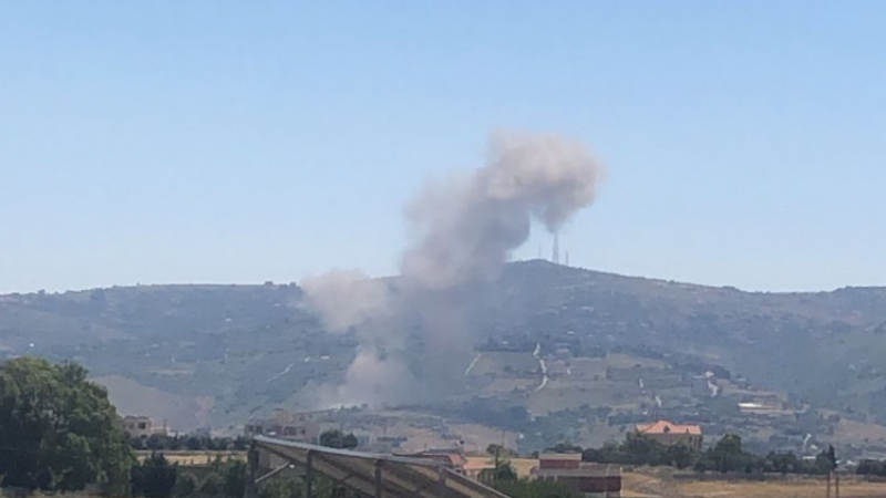 لبنان| العدوّ يستهدف بلدة حولا الجنوبية