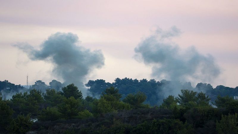 لبنان| مدفعية العدو تستهدف أطراف بلدة شيحين الجنوبية