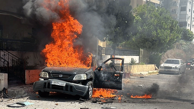 إصابة قيادي في "حماس" بعدوان صهيوني على صيدا