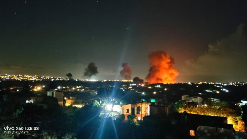 لبنان| الطيران الحربي الصهيوني يشن غارات على أطراف بلدات أنصار والزرارية والبيسارية وتفاحتا والقاقعية جنوب لبنان