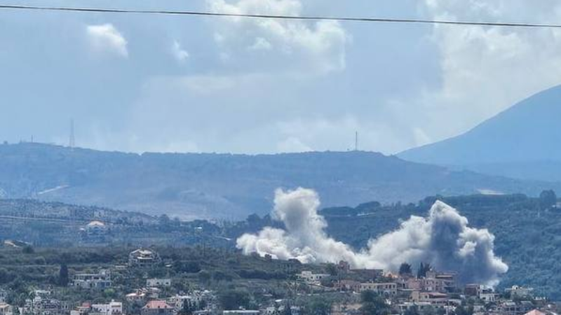 لبنان| استهداف منازل سكنية في سحمر وسقوط ضحايا وجرحى مدنيين