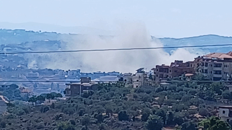 لبنان| غارة صهيونية استهدفت بلدة حبوش