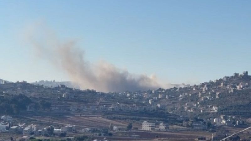 لبنان| غارة صهيونية على بلدة عيتا الشعب