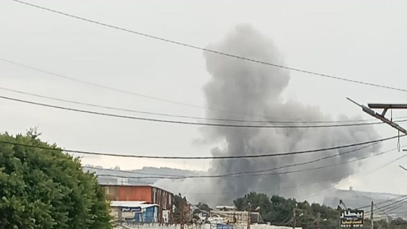 لبنان| غارة صهيونية على بلدة الغازية