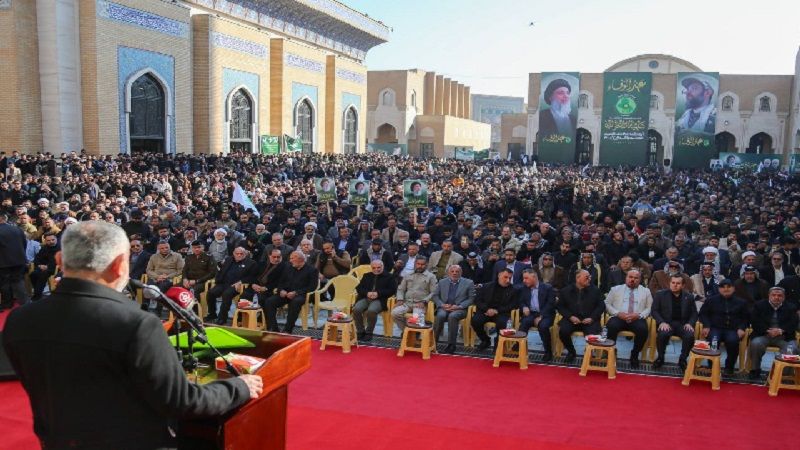 بالصور| إحياء الذكرى السنوية لاستشهاد السيد محمد باقر الحكيم في النجف الأشرف