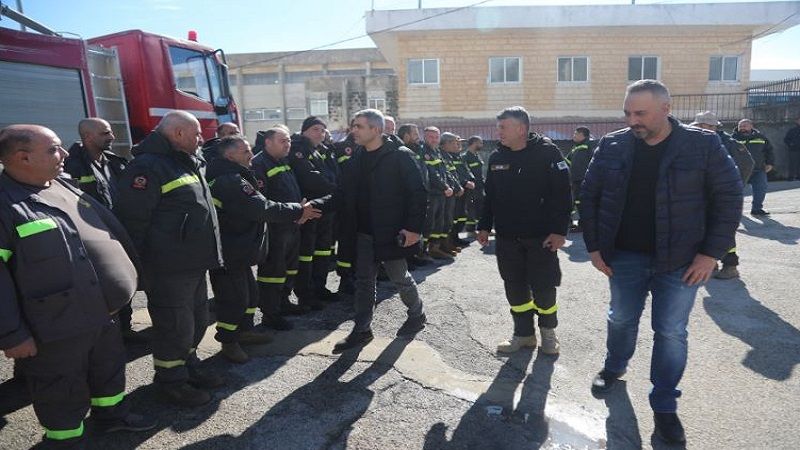 لبنان| فرح لعناصر الدفاع المدني في النبطية ومرجعيون: صمودكم أكبر دليل على التزامكم العميق برسالتكم الإنسانية