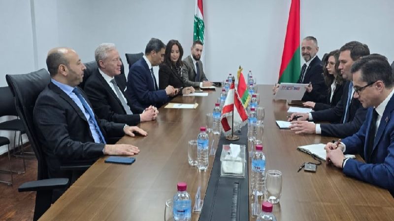 لبنان| وزير الخارجية استقبل نظيره البيلاروسي وعرضا تعميق العلاقات وتطوير القطاعات