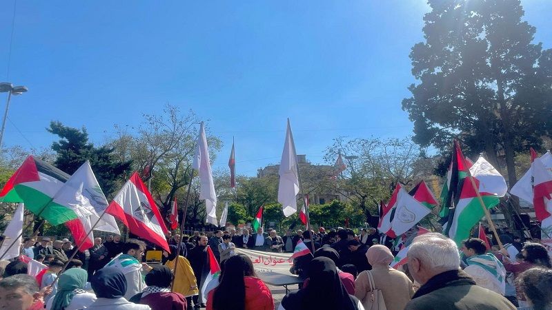 صور| وقفة في طرابلس نصرةً لغزّة والجنوب وتأكيدًا على التمسّك بسلاح المقاومة&nbsp;