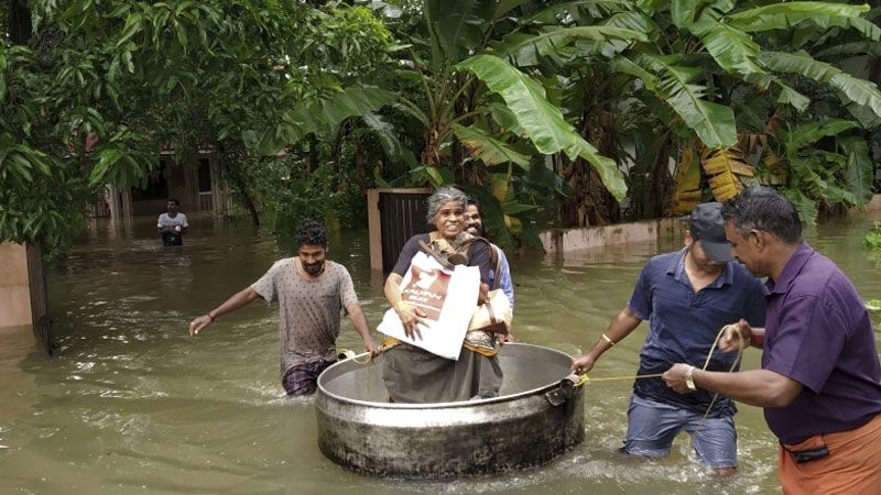 الفيضانات تهدد الملايين في الهند