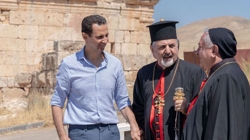 الأسد: التجذر المسيحي في سوريا ضروري