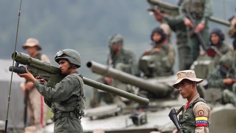 فنزويلا: مناورات عسكرية لحماية الحدود في 24 تموز الجاري