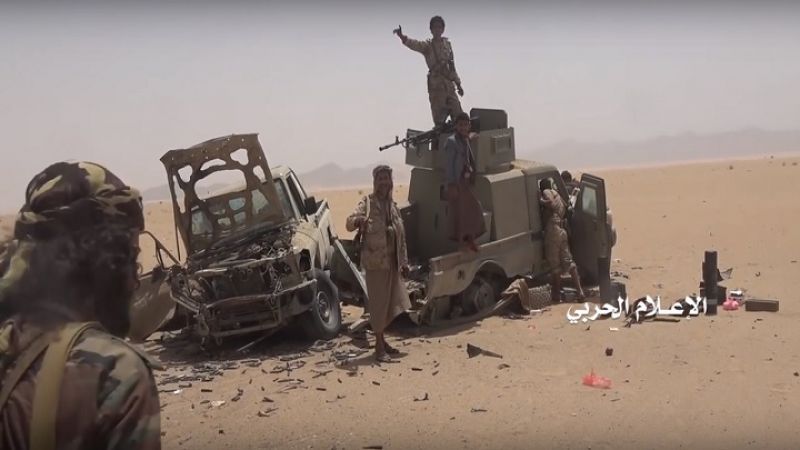 اليمن: تدمير آليات ومقتل العشرات من العدوان السعودي في كمين محكم قبالة نجران