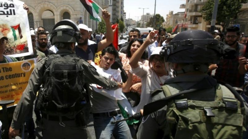 إصابات جراء قمع الاحتلال تظاهرات سلمية في الضفة الغربية ‎