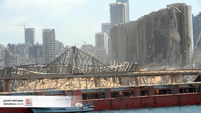 من البحر .. هكذا يظهر حجم الدمار في محيط مرفأ بيروت 