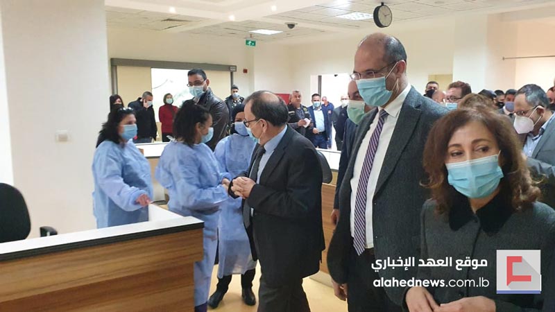 وزير الصحة يفتتح مركزًا للتلقيح في مستشفى الطوارئ التركي بصيدا