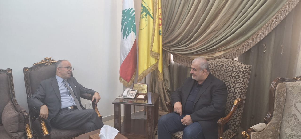 النائب رعد استقبل السفير الجزائري الجديد في لبنان