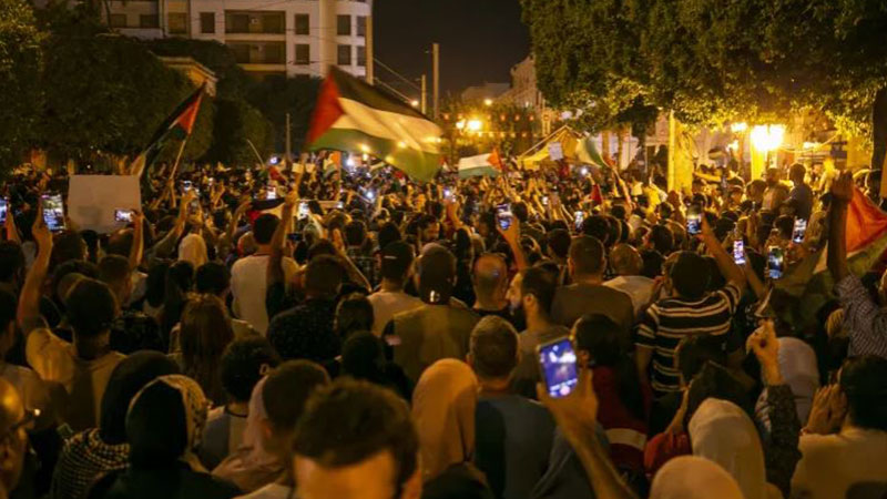 مظاهرات عارمة في العالم العربي تندّد بمجزرة مستشفى "المعمداني" في غزة