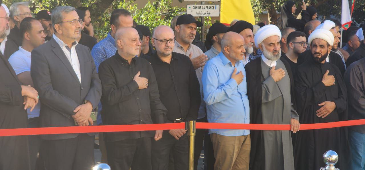  تشييع حاشد للشّهيد السعيد على طريق القدس عبّاس سلامي في بلدة خربة سلم